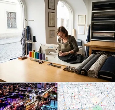 کارگاه خیاطی در منظریه رشت 