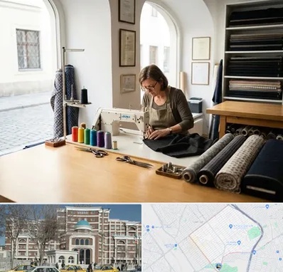 کارگاه خیاطی در طلاب مشهد 