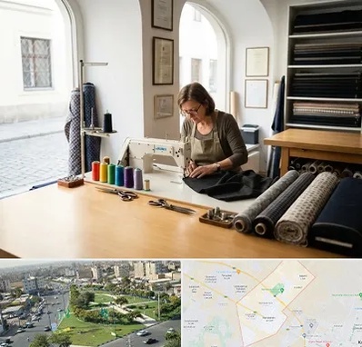 کارگاه خیاطی در کمال شهر کرج