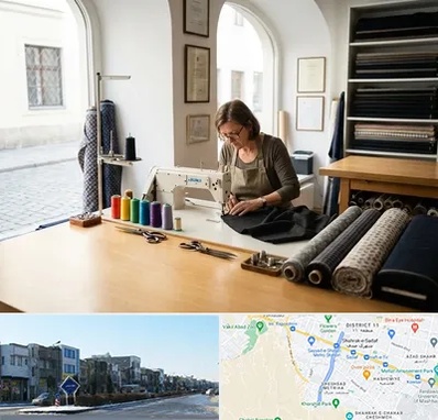 کارگاه خیاطی در شریعتی مشهد 