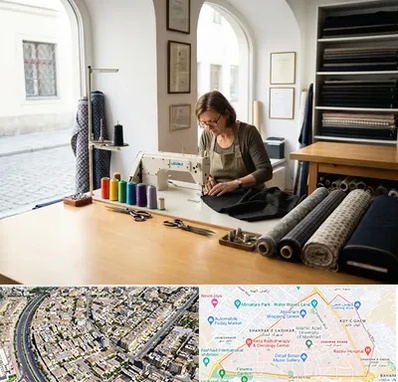 کارگاه خیاطی در شهرک غرب مشهد 