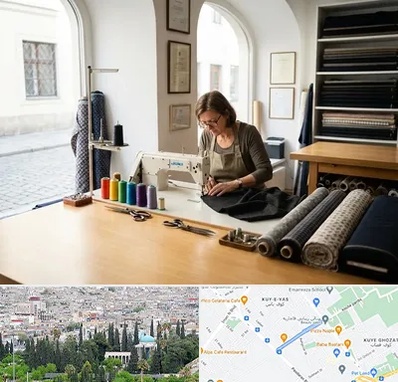 کارگاه خیاطی در محلاتی شیراز