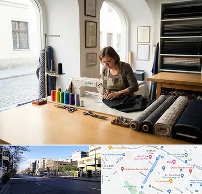 کارگاه خیاطی در خیابان ملاصدرا شیراز 