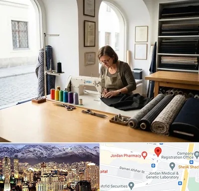 کارگاه خیاطی در جردن