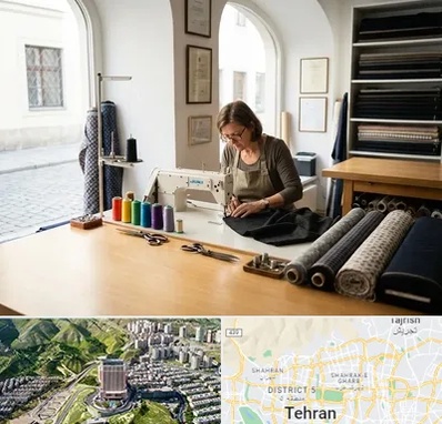 کارگاه خیاطی در شمال تهران 