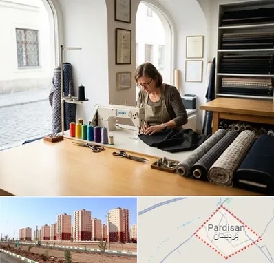 کارگاه خیاطی در پردیسان قم