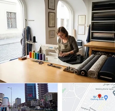 کارگاه خیاطی در چهارراه طالقانی کرج