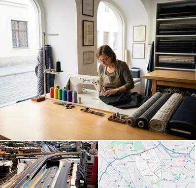 کارگاه خیاطی در ستارخان شیراز