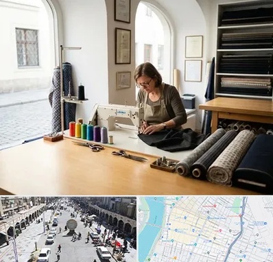 کارگاه خیاطی در نادری اهواز 