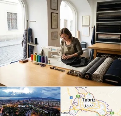 کارگاه خیاطی در تبریز