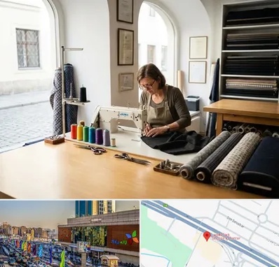 کارگاه خیاطی در لاله پارک تبریز