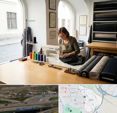 کارگاه خیاطی در یاغچیان تبریز