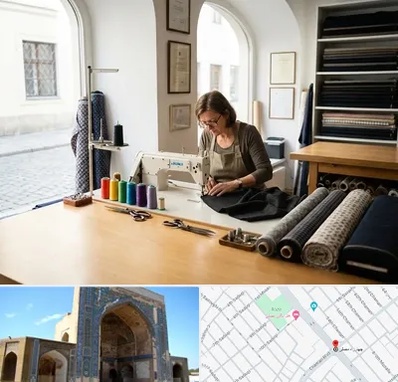 کارگاه خیاطی در مصلی مشهد 