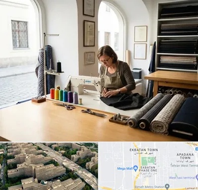 کارگاه خیاطی در اکباتان 