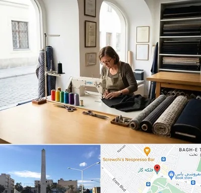 کارگاه خیاطی در فلکه گاز شیراز