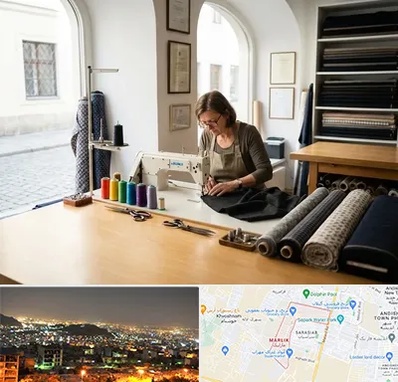 کارگاه خیاطی در مارلیک کرج 