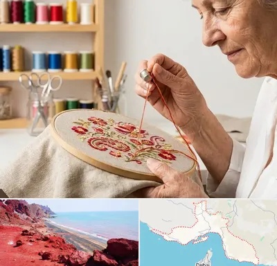 گلدوزی در هرمزگان