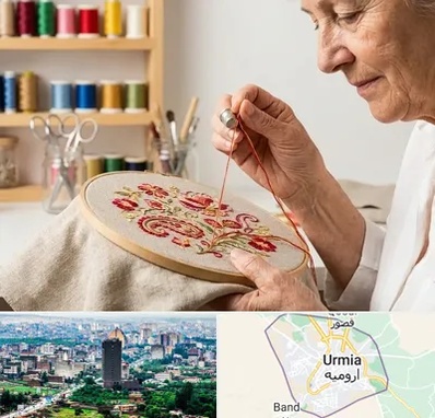 گلدوزی در ارومیه