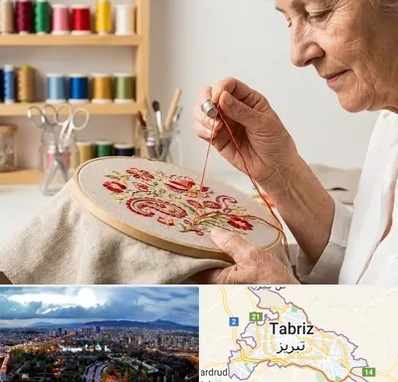 گلدوزی در تبریز