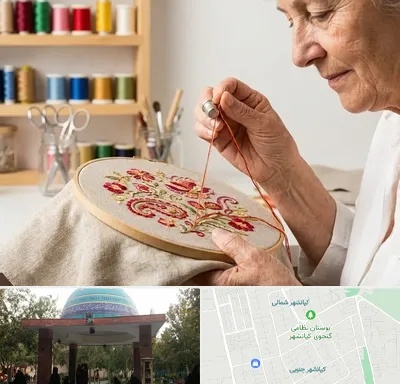 گلدوزی در کیانشهر