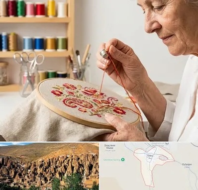 گلدوزی در اسکو