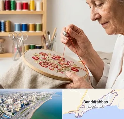 گلدوزی در بندرعباس