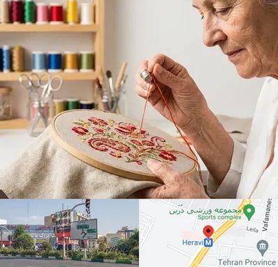گلدوزی در هروی 