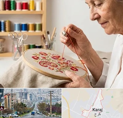 گلدوزی در گوهردشت کرج 