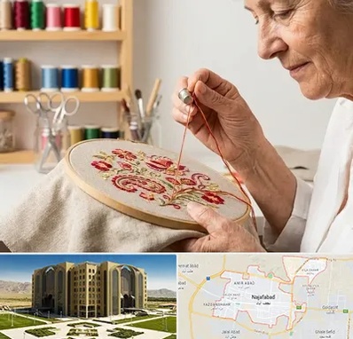گلدوزی در نجف آباد