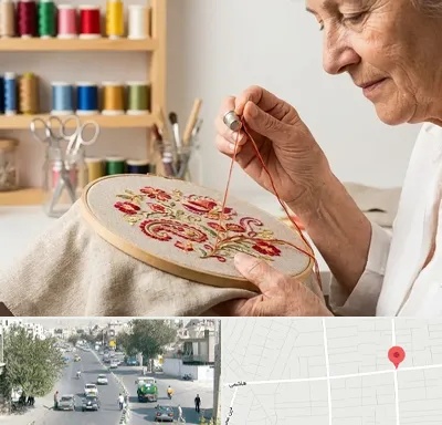 گلدوزی در هاشمی
