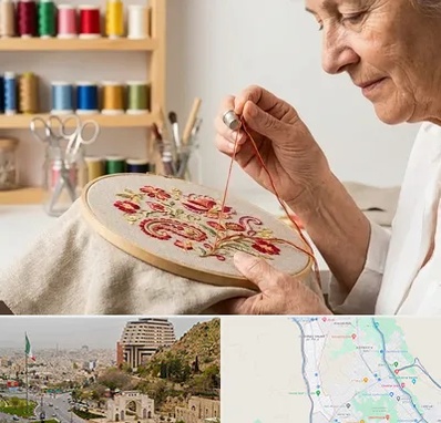 گلدوزی در فرهنگ شهر شیراز