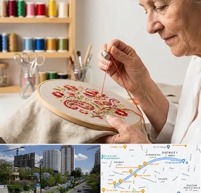 گلدوزی در اندرزگو