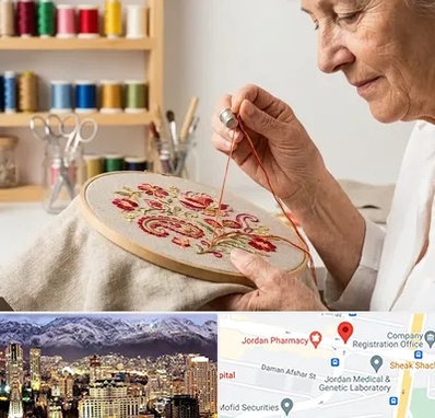 گلدوزی در جردن 