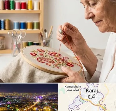 گلدوزی در کرج