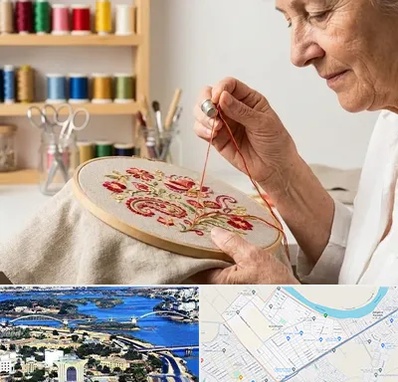 گلدوزی در کوروش اهواز 