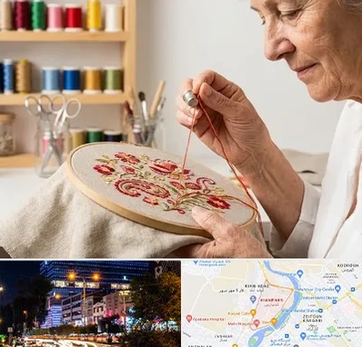 گلدوزی در کیانپارس اهواز