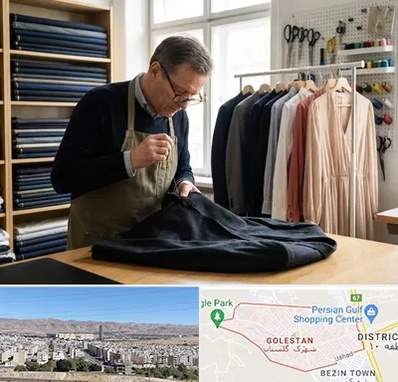 تعمیرات لباس در شهرک گلستان شیراز 