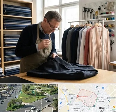 تعمیرات لباس در شاهین ویلا کرج