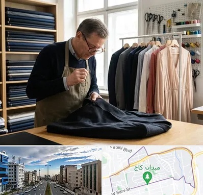 تعمیرات لباس در سعادت آباد