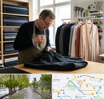 تعمیرات لباس در خیابان ارم شیراز 