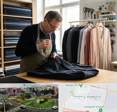 تعمیرات لباس در تهرانسر