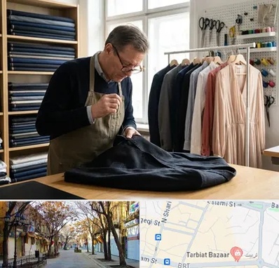 تعمیرات لباس در تربیت تبریز 
