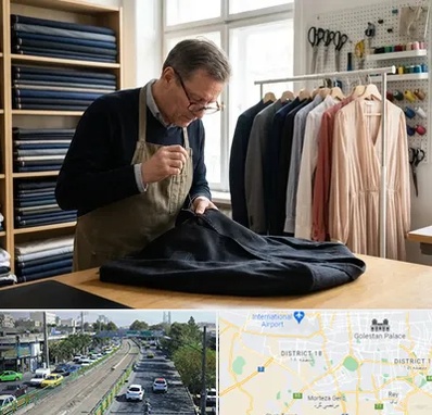 تعمیرات لباس در جنوب تهران 