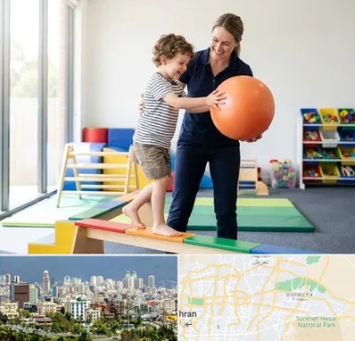 فیزیوتراپی کودکان در شرق تهران