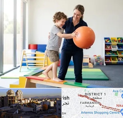 فیزیوتراپی کودکان در فرمانیه