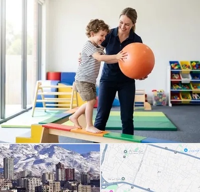 فیزیوتراپی کودکان در ازگل