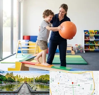فیزیوتراپی کودکان در سرسبز 