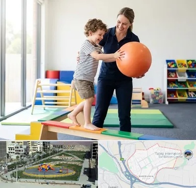 فیزیوتراپی کودکان در مرزداران تبریز 