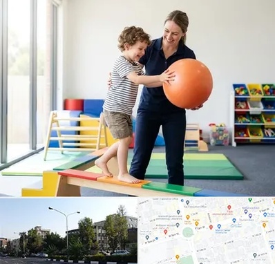 فیزیوتراپی کودکان در میدان کاج 