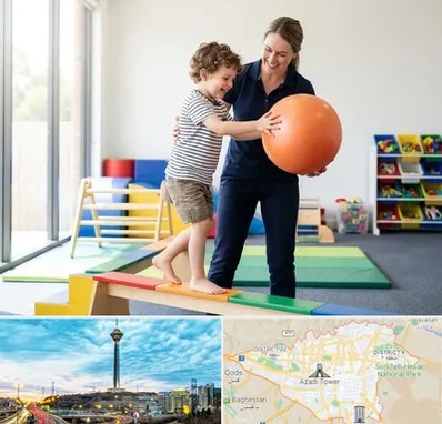 فیزیوتراپی کودکان در تهران